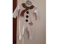 asda christmas babygrow